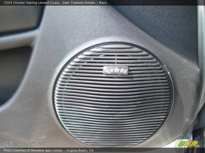 Dark Titanium Metallic / Black 2004 Chrysler Sebring Limited Coupe