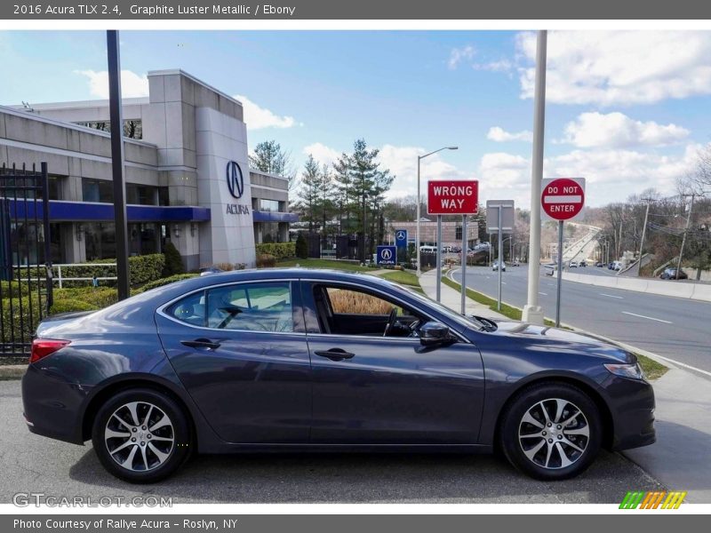 Graphite Luster Metallic / Ebony 2016 Acura TLX 2.4
