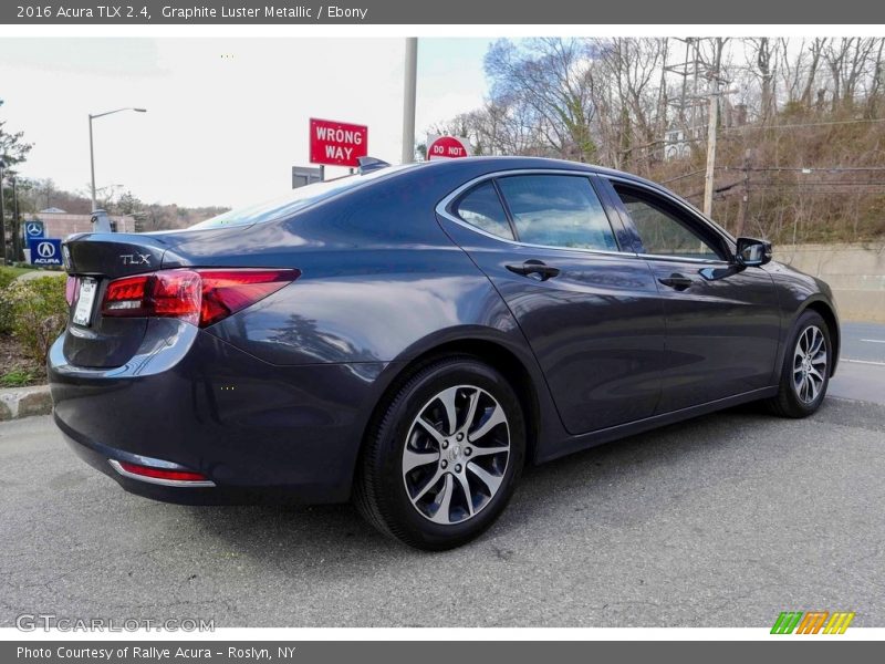 Graphite Luster Metallic / Ebony 2016 Acura TLX 2.4