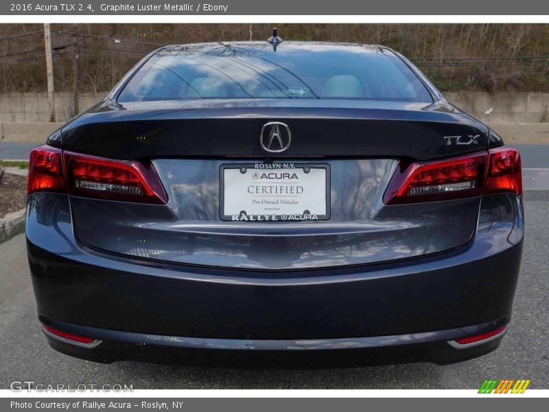 Graphite Luster Metallic / Ebony 2016 Acura TLX 2.4