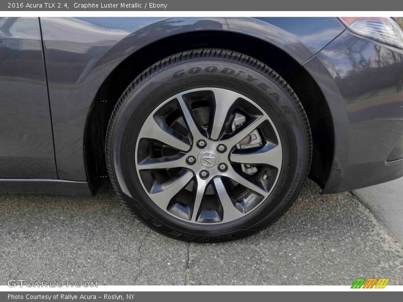 Graphite Luster Metallic / Ebony 2016 Acura TLX 2.4
