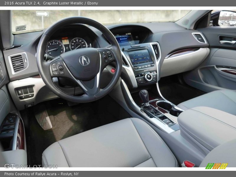 Graphite Luster Metallic / Ebony 2016 Acura TLX 2.4