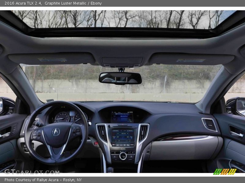 Graphite Luster Metallic / Ebony 2016 Acura TLX 2.4