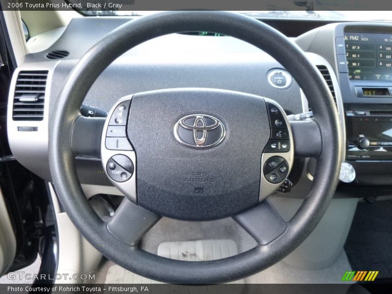 Black / Gray 2006 Toyota Prius Hybrid