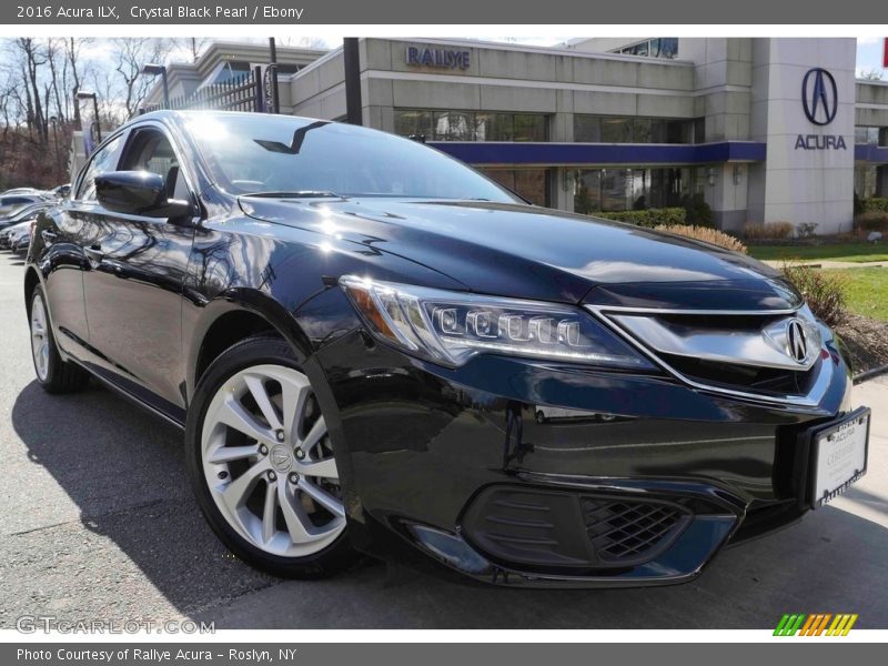 Crystal Black Pearl / Ebony 2016 Acura ILX