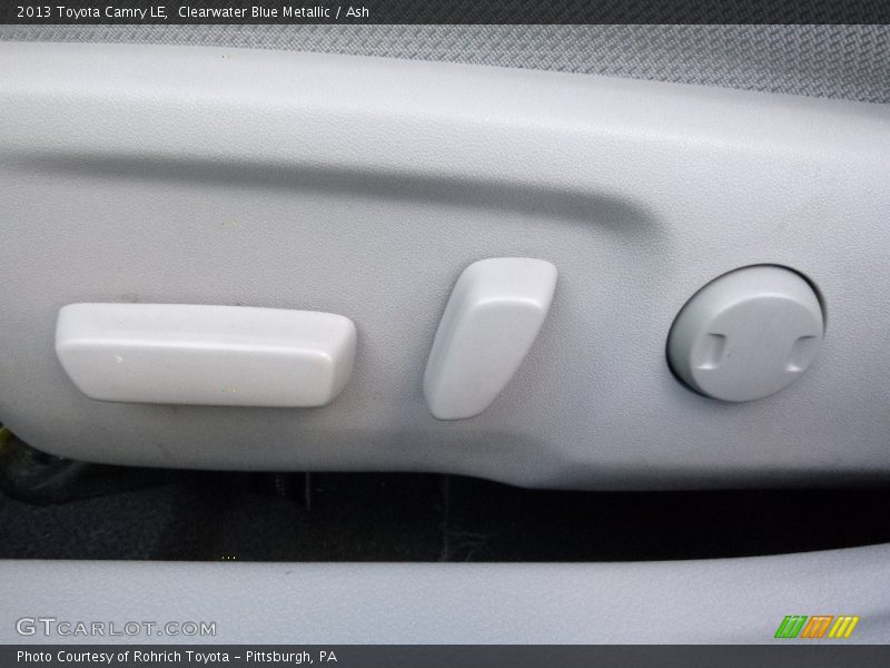 Clearwater Blue Metallic / Ash 2013 Toyota Camry LE