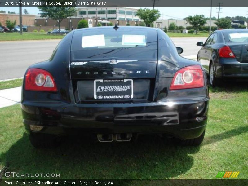 Black / Dark Slate Grey 2005 Chrysler Crossfire Coupe