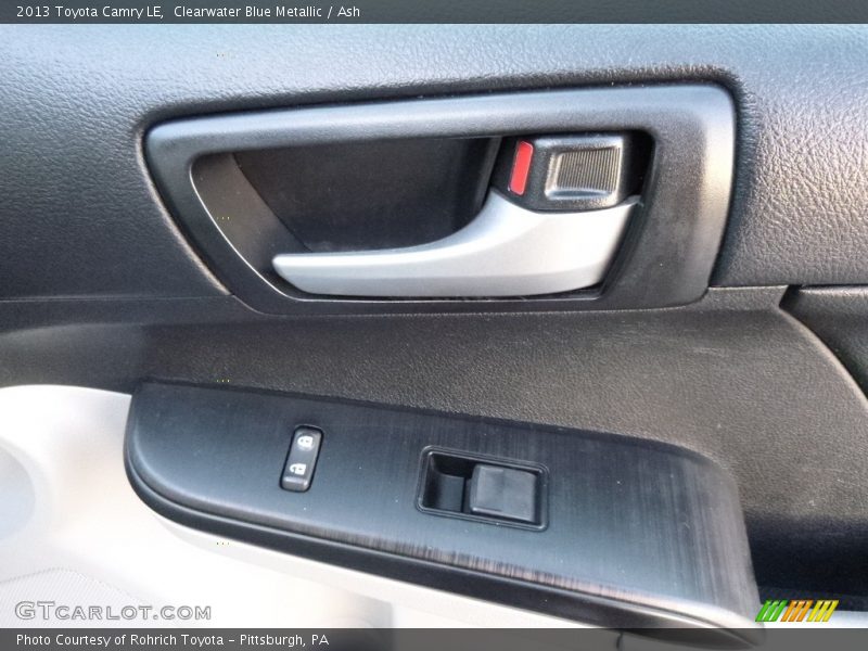 Clearwater Blue Metallic / Ash 2013 Toyota Camry LE