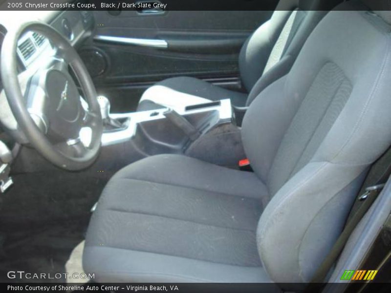  2005 Crossfire Coupe Dark Slate Grey Interior