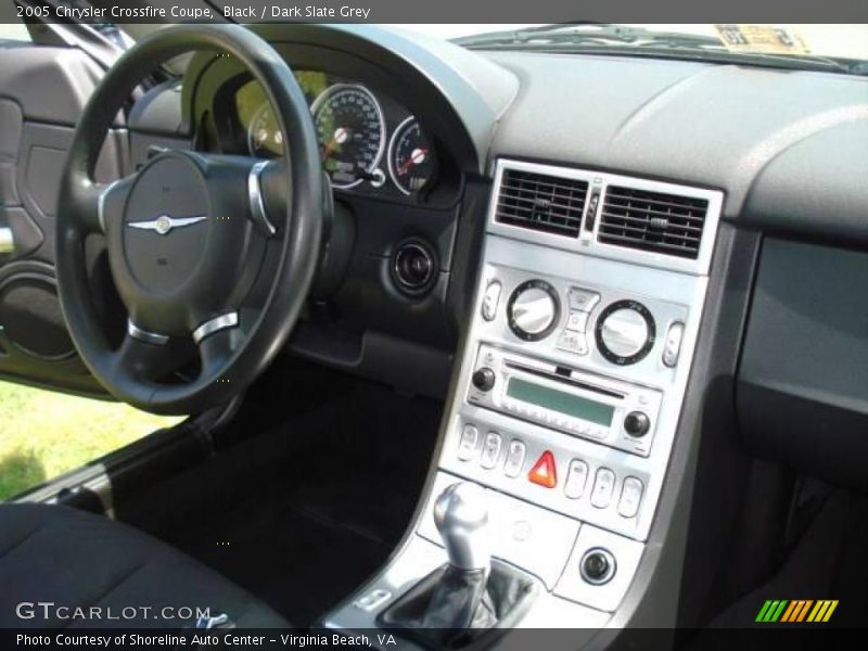 Black / Dark Slate Grey 2005 Chrysler Crossfire Coupe