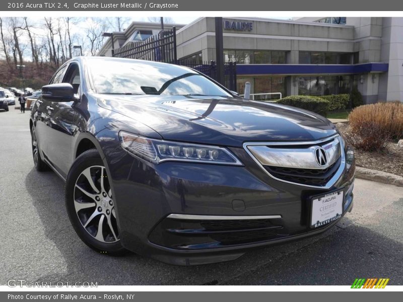 Graphite Luster Metallic / Graystone 2016 Acura TLX 2.4
