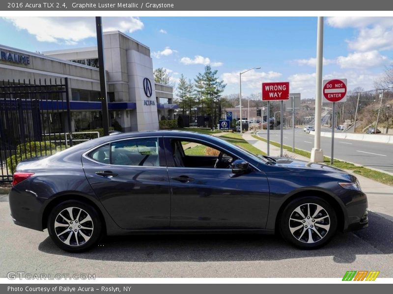 Graphite Luster Metallic / Graystone 2016 Acura TLX 2.4