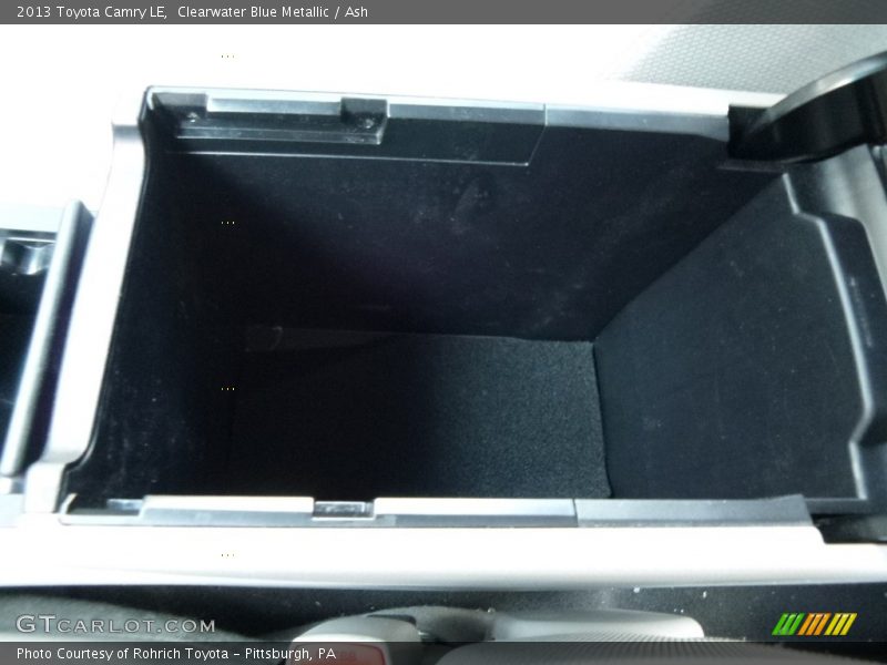 Clearwater Blue Metallic / Ash 2013 Toyota Camry LE