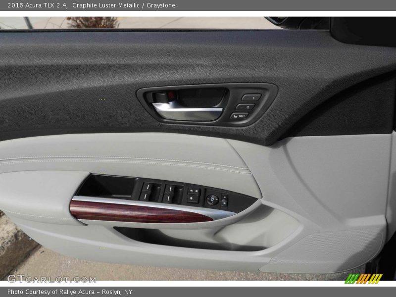 Graphite Luster Metallic / Graystone 2016 Acura TLX 2.4