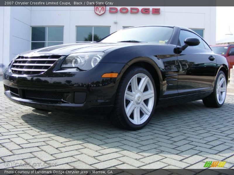Black / Dark Slate Gray 2007 Chrysler Crossfire Limited Coupe