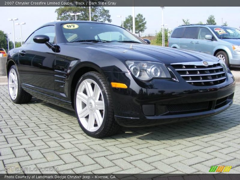 Black / Dark Slate Gray 2007 Chrysler Crossfire Limited Coupe