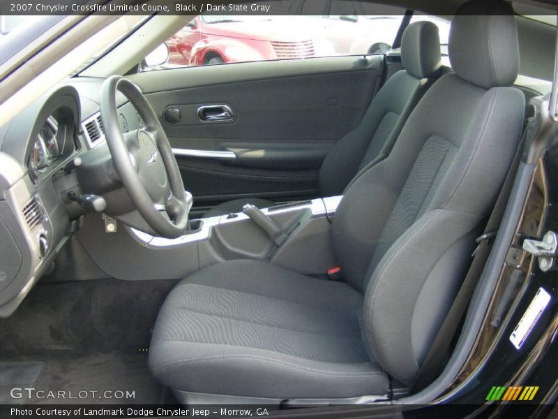 Black / Dark Slate Gray 2007 Chrysler Crossfire Limited Coupe