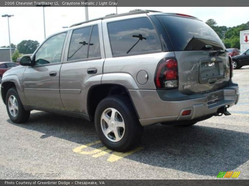 Graystone Metallic / Light Gray 2006 Chevrolet TrailBlazer LS