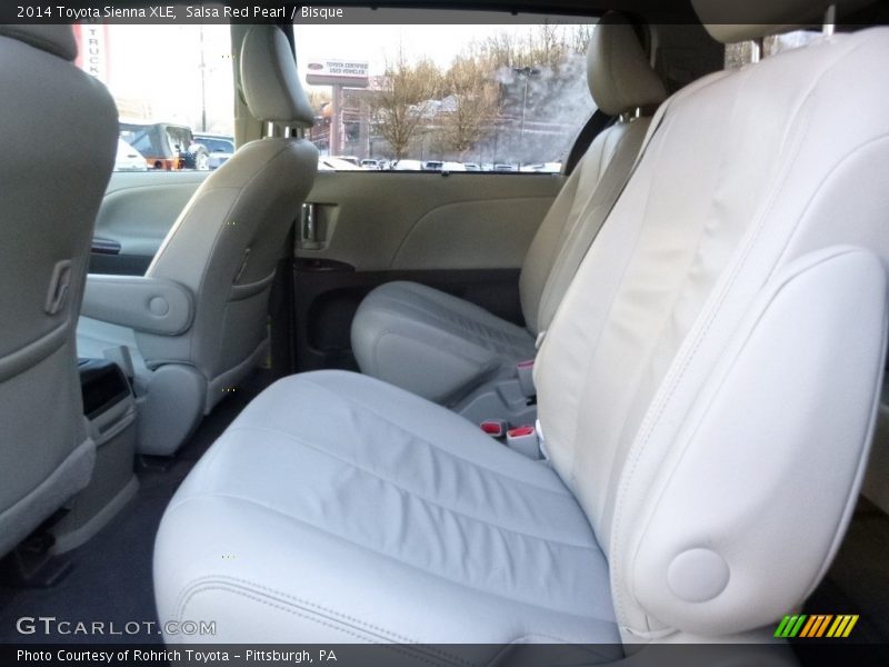 Salsa Red Pearl / Bisque 2014 Toyota Sienna XLE