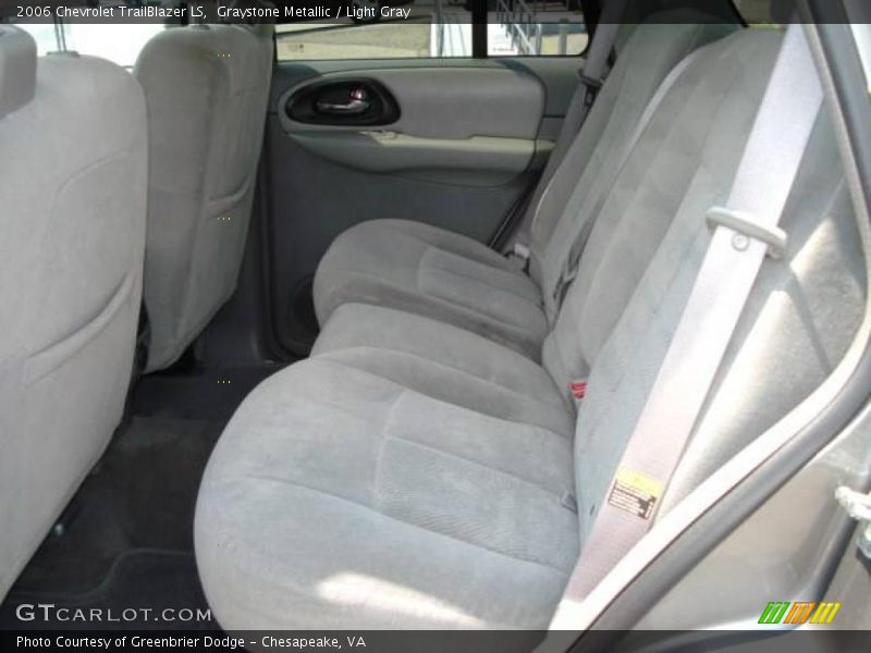 Graystone Metallic / Light Gray 2006 Chevrolet TrailBlazer LS