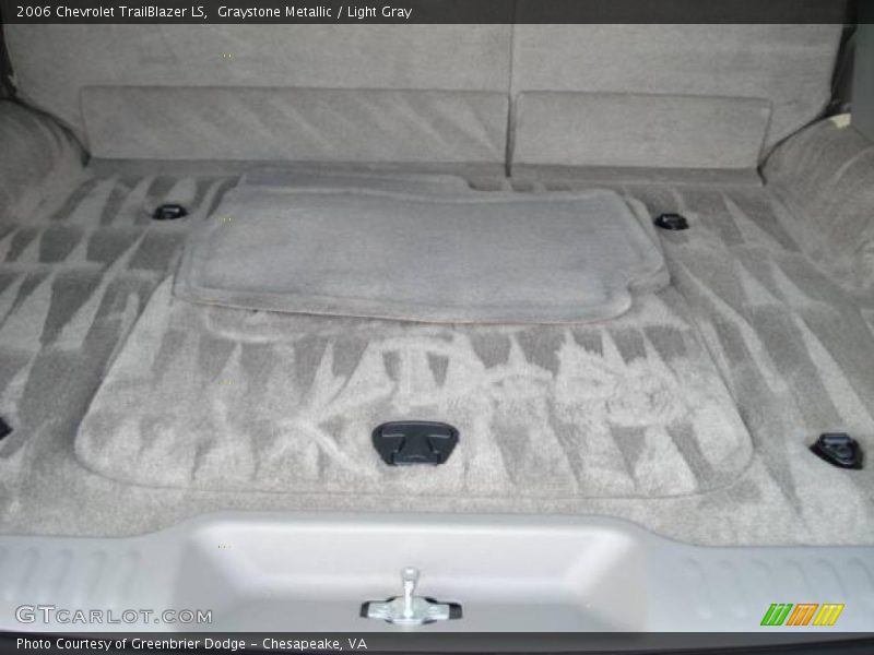 Graystone Metallic / Light Gray 2006 Chevrolet TrailBlazer LS