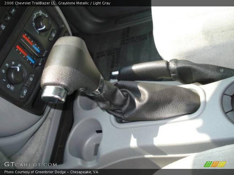 Graystone Metallic / Light Gray 2006 Chevrolet TrailBlazer LS