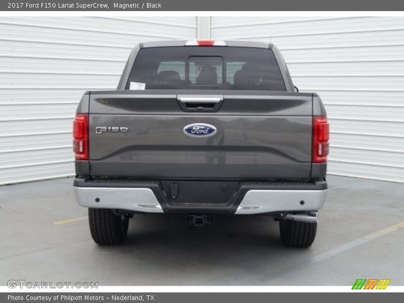 Magnetic / Black 2017 Ford F150 Lariat SuperCrew