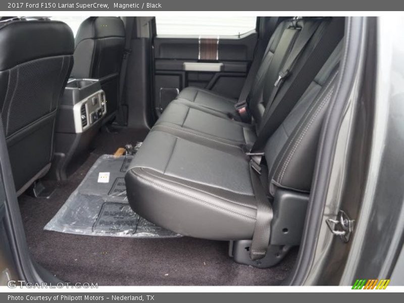 Magnetic / Black 2017 Ford F150 Lariat SuperCrew