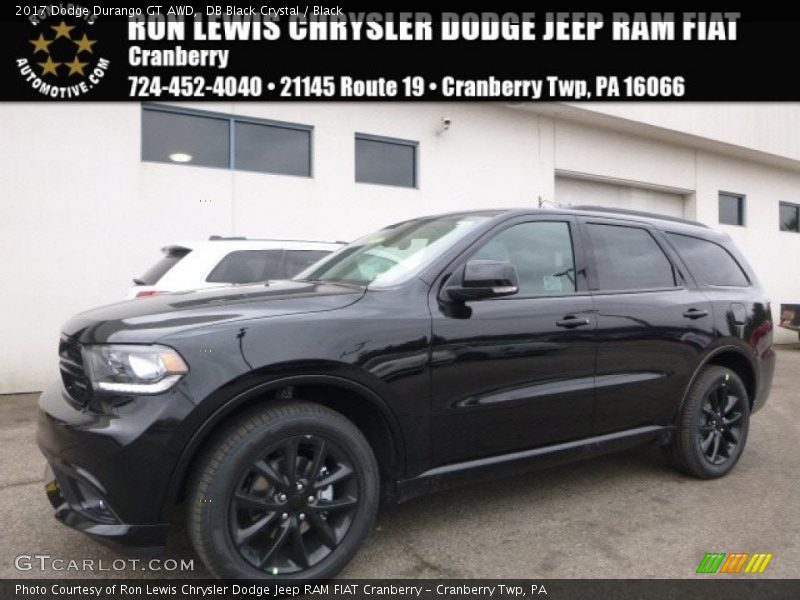 DB Black Crystal / Black 2017 Dodge Durango GT AWD