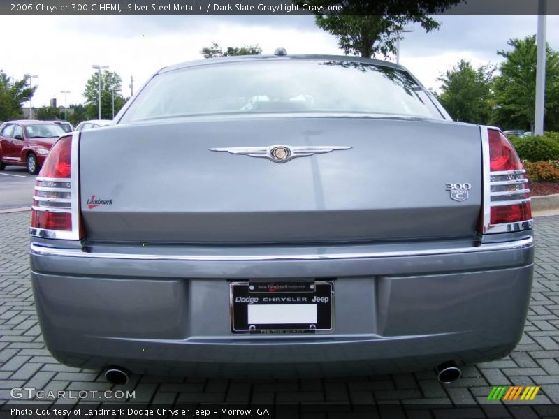 Silver Steel Metallic / Dark Slate Gray/Light Graystone 2006 Chrysler 300 C HEMI
