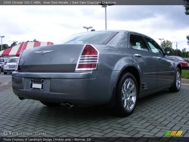 Silver Steel Metallic / Dark Slate Gray/Light Graystone 2006 Chrysler 300 C HEMI