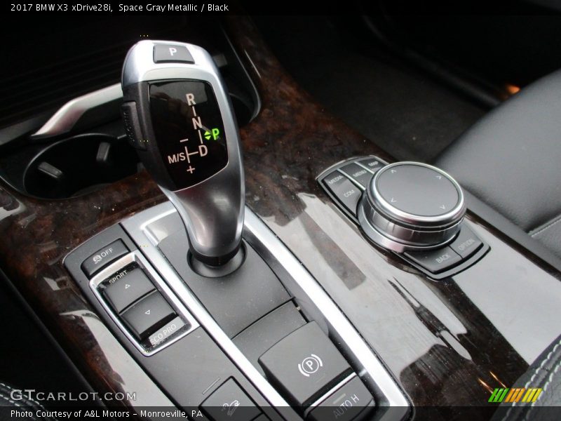 Space Gray Metallic / Black 2017 BMW X3 xDrive28i