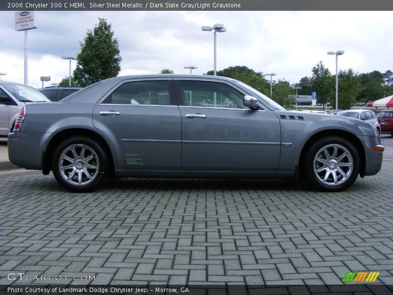 Silver Steel Metallic / Dark Slate Gray/Light Graystone 2006 Chrysler 300 C HEMI
