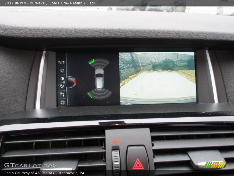 Space Gray Metallic / Black 2017 BMW X3 xDrive28i