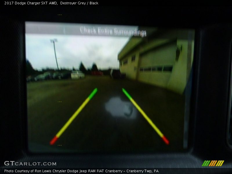 Destroyer Grey / Black 2017 Dodge Charger SXT AWD