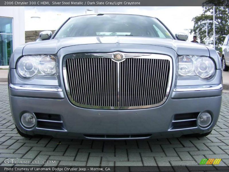 Silver Steel Metallic / Dark Slate Gray/Light Graystone 2006 Chrysler 300 C HEMI