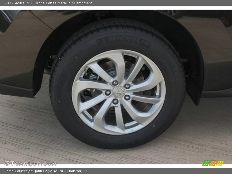 Kona Coffee Metallic / Parchment 2017 Acura RDX