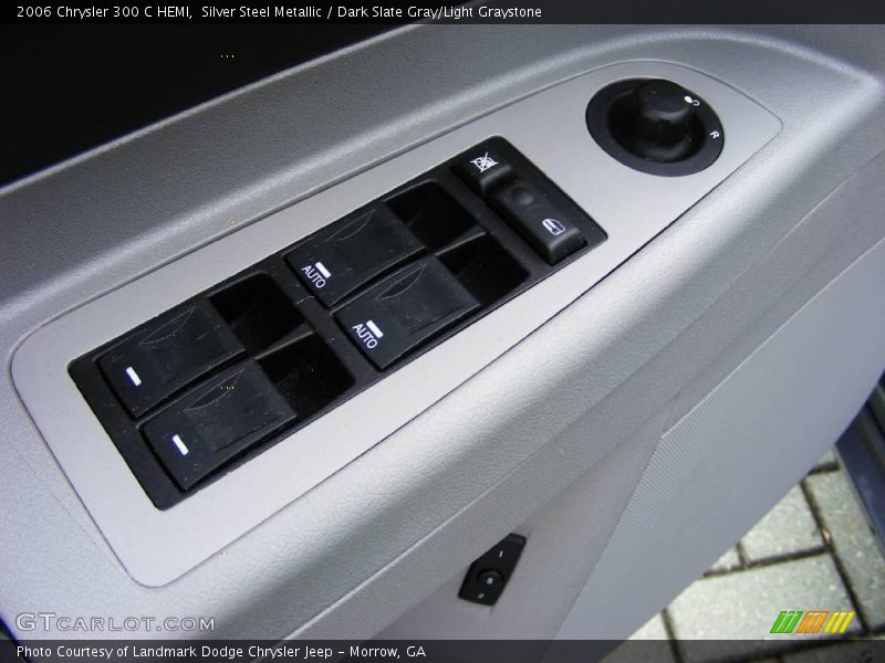 Silver Steel Metallic / Dark Slate Gray/Light Graystone 2006 Chrysler 300 C HEMI