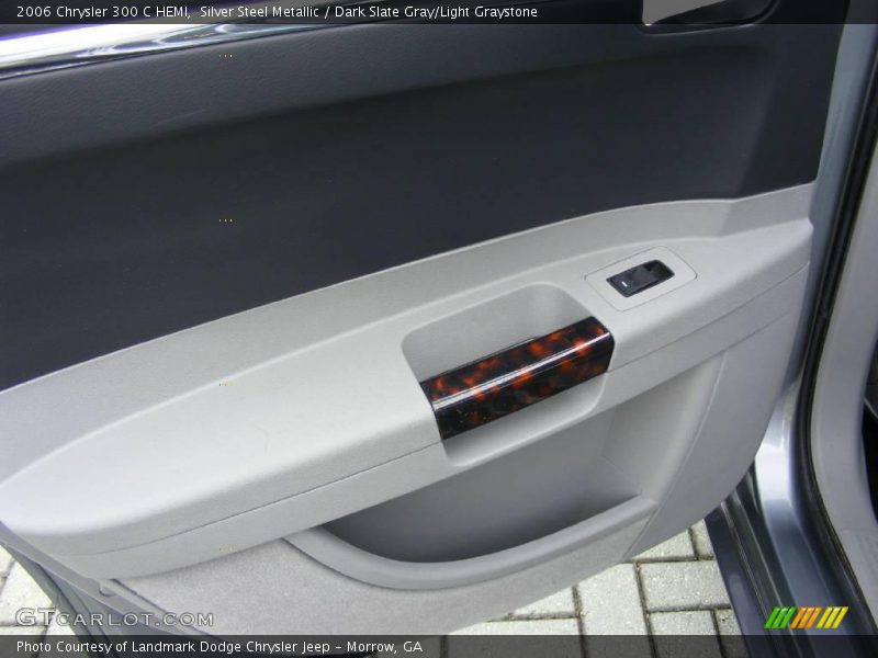 Silver Steel Metallic / Dark Slate Gray/Light Graystone 2006 Chrysler 300 C HEMI