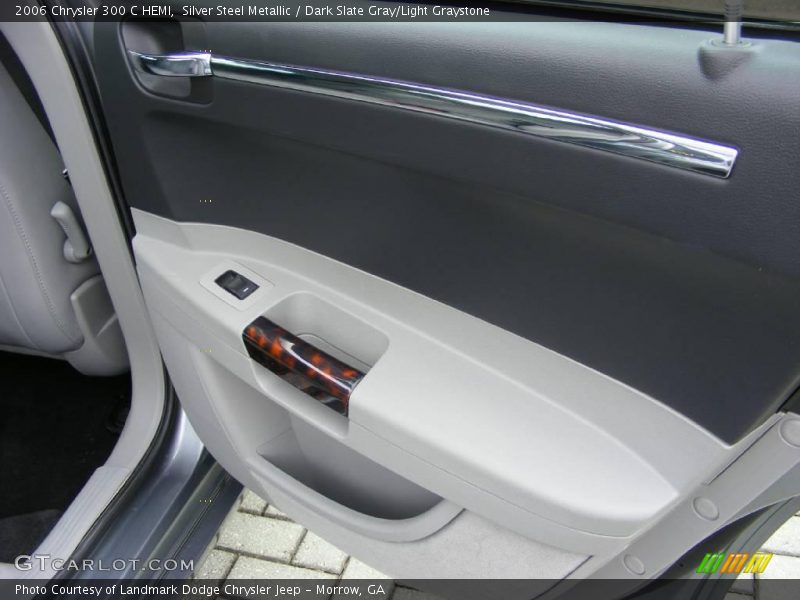 Silver Steel Metallic / Dark Slate Gray/Light Graystone 2006 Chrysler 300 C HEMI