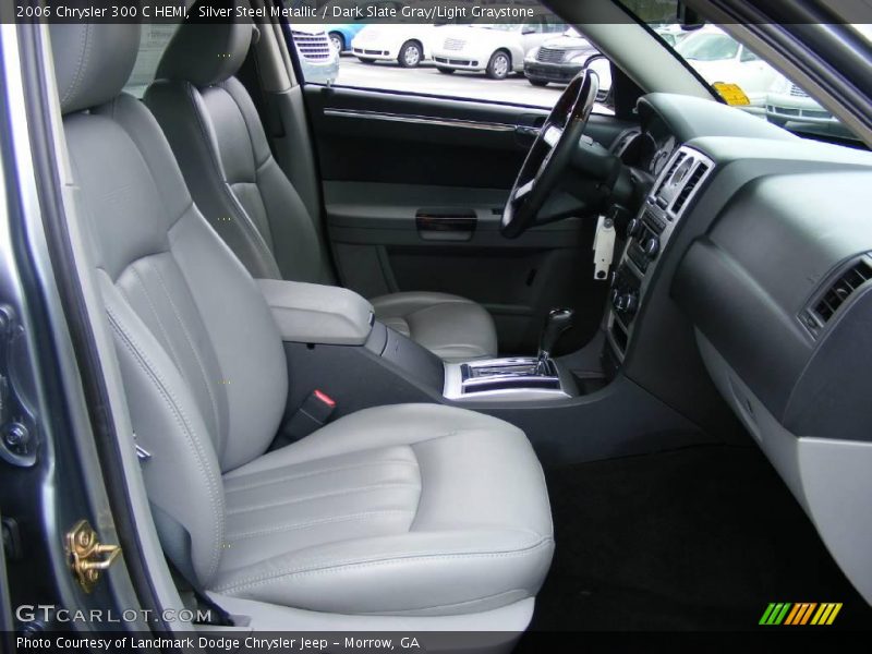 Silver Steel Metallic / Dark Slate Gray/Light Graystone 2006 Chrysler 300 C HEMI