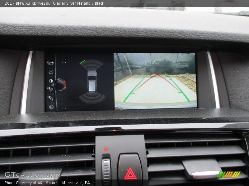 Glacier Silver Metallic / Black 2017 BMW X3 xDrive28i