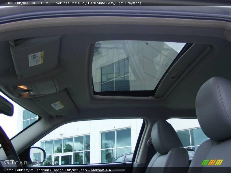 Silver Steel Metallic / Dark Slate Gray/Light Graystone 2006 Chrysler 300 C HEMI