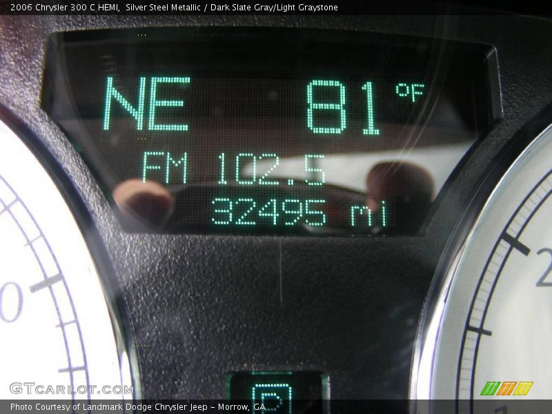 Silver Steel Metallic / Dark Slate Gray/Light Graystone 2006 Chrysler 300 C HEMI