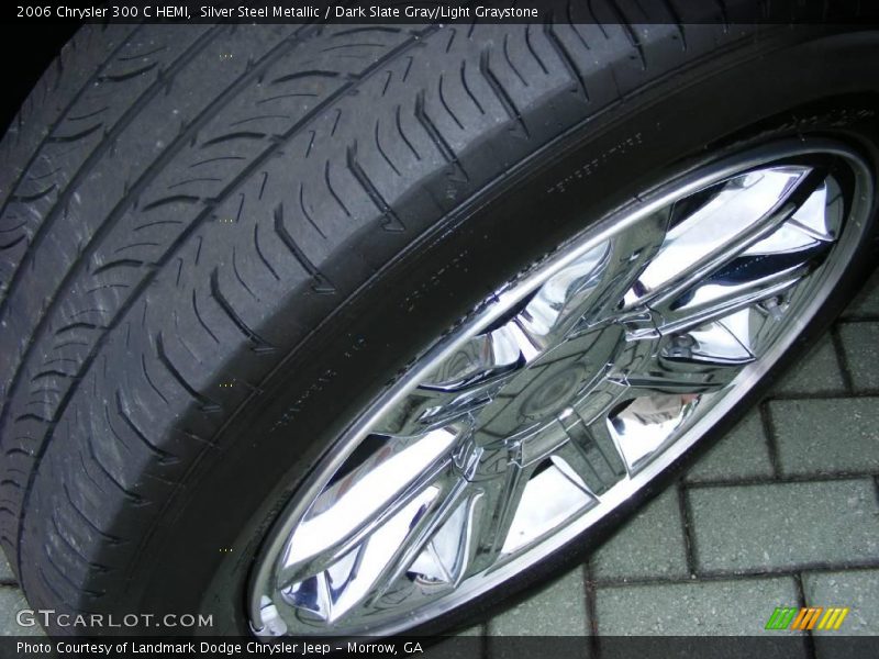 Silver Steel Metallic / Dark Slate Gray/Light Graystone 2006 Chrysler 300 C HEMI