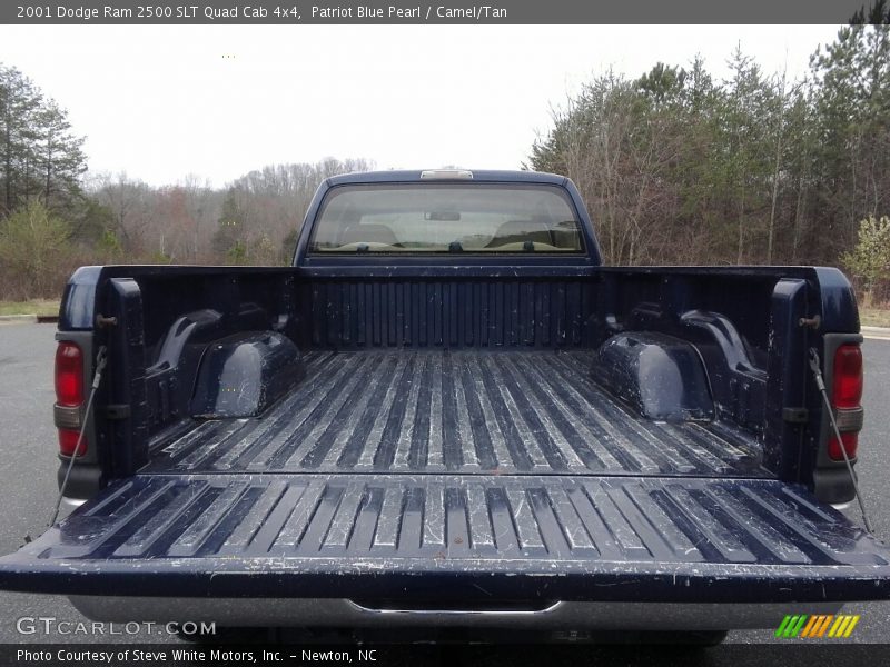 Patriot Blue Pearl / Camel/Tan 2001 Dodge Ram 2500 SLT Quad Cab 4x4