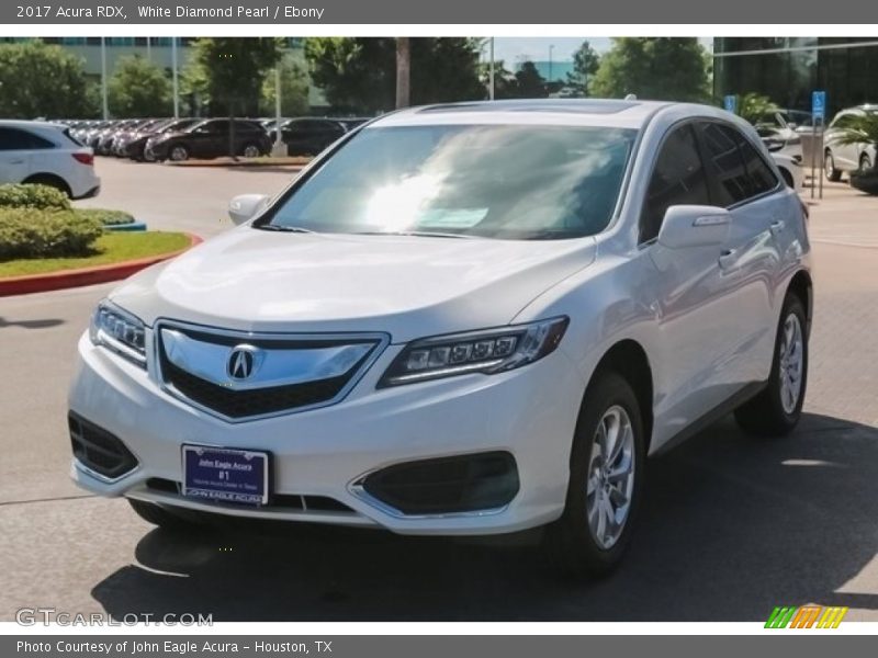 White Diamond Pearl / Ebony 2017 Acura RDX