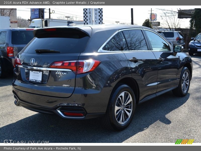 Graphite Luster Metallic / Graystone 2016 Acura RDX Advance AWD