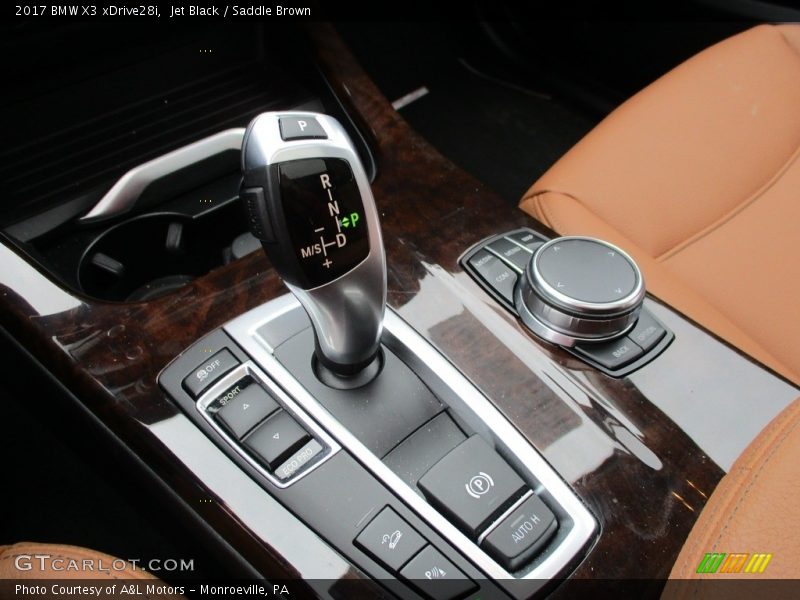 Jet Black / Saddle Brown 2017 BMW X3 xDrive28i