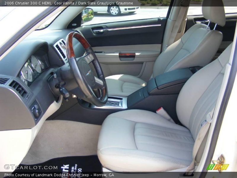 Cool Vanilla / Dark Slate Gray/Light Graystone 2006 Chrysler 300 C HEMI